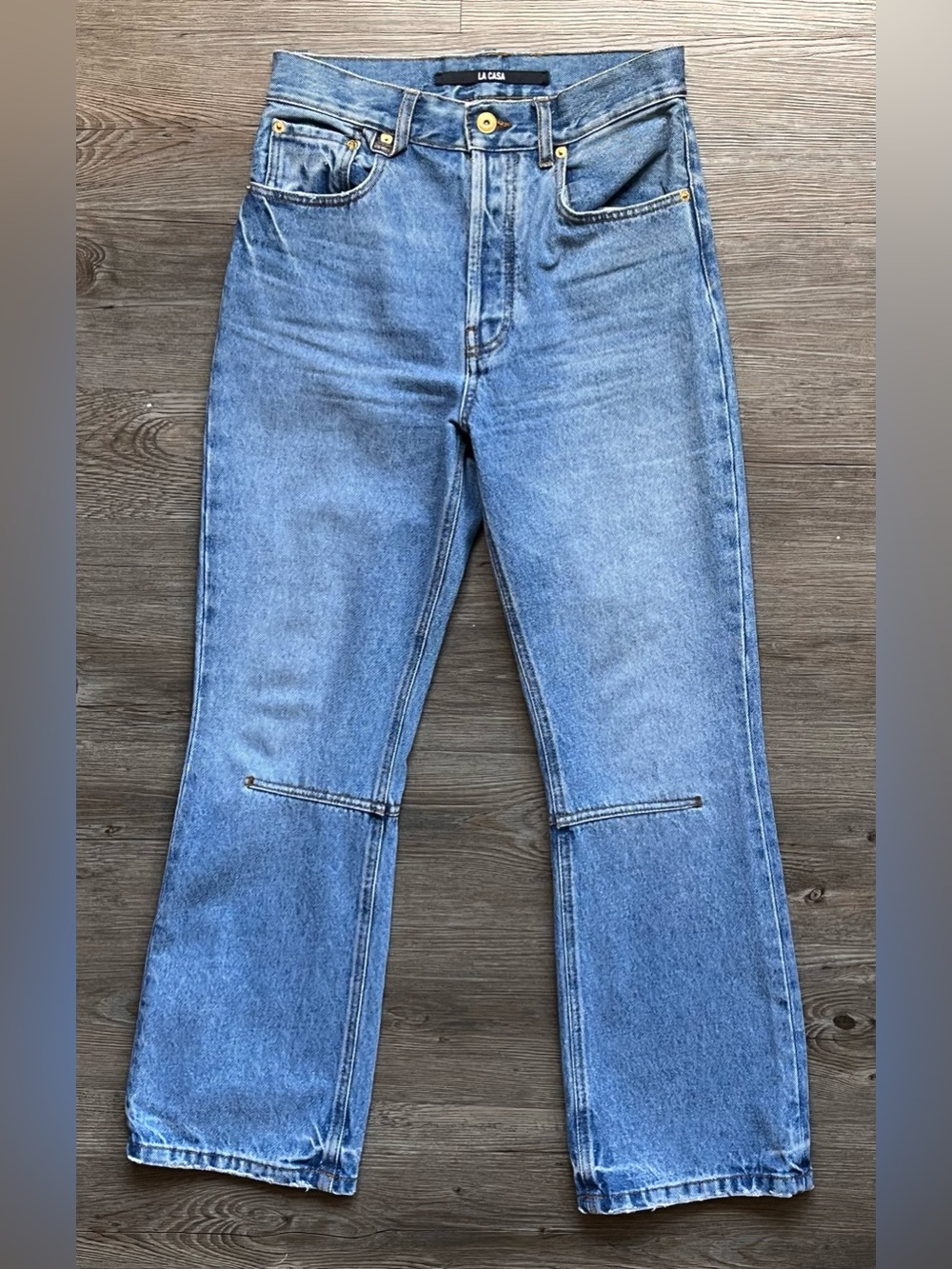Jacquemus Le Dé-Nîmes Court Cropped Jean